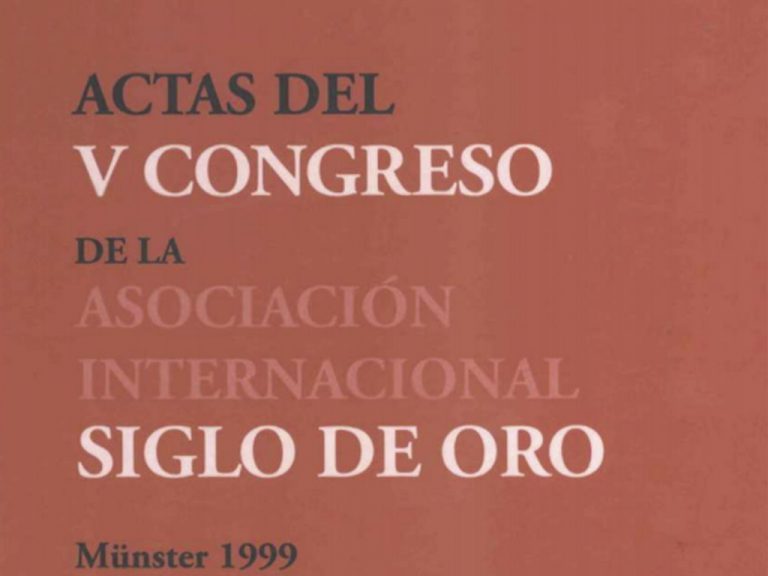 Congresos y actas AISO Asociación Internacional Siglo de Oro Congresos y actas AISO Asociación Internacional Siglo de Oro