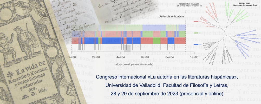Congreso Internacional «La autoría en las literaturas hispánicas»