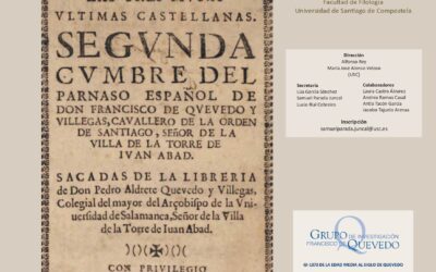 Congreso Internacional «Las tres musas últimas de Quevedo»